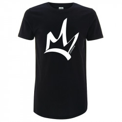 T-shirt homme noir oversize-The King